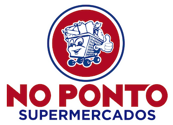 No ponto logo